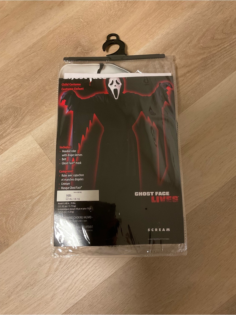 Kids' Ghost Face Costume